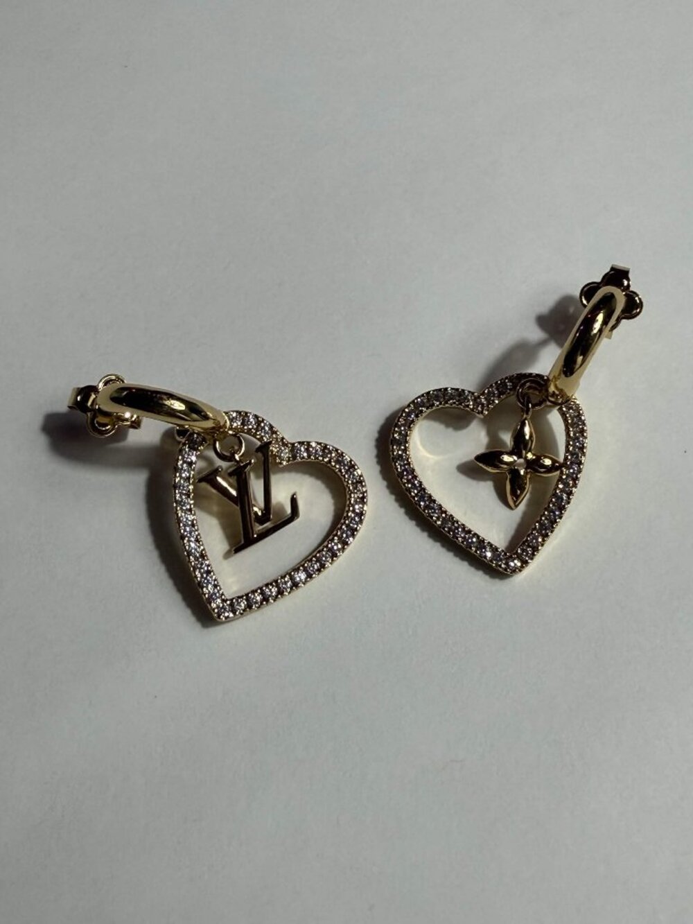 Louis Vuitton Heart Earrings
